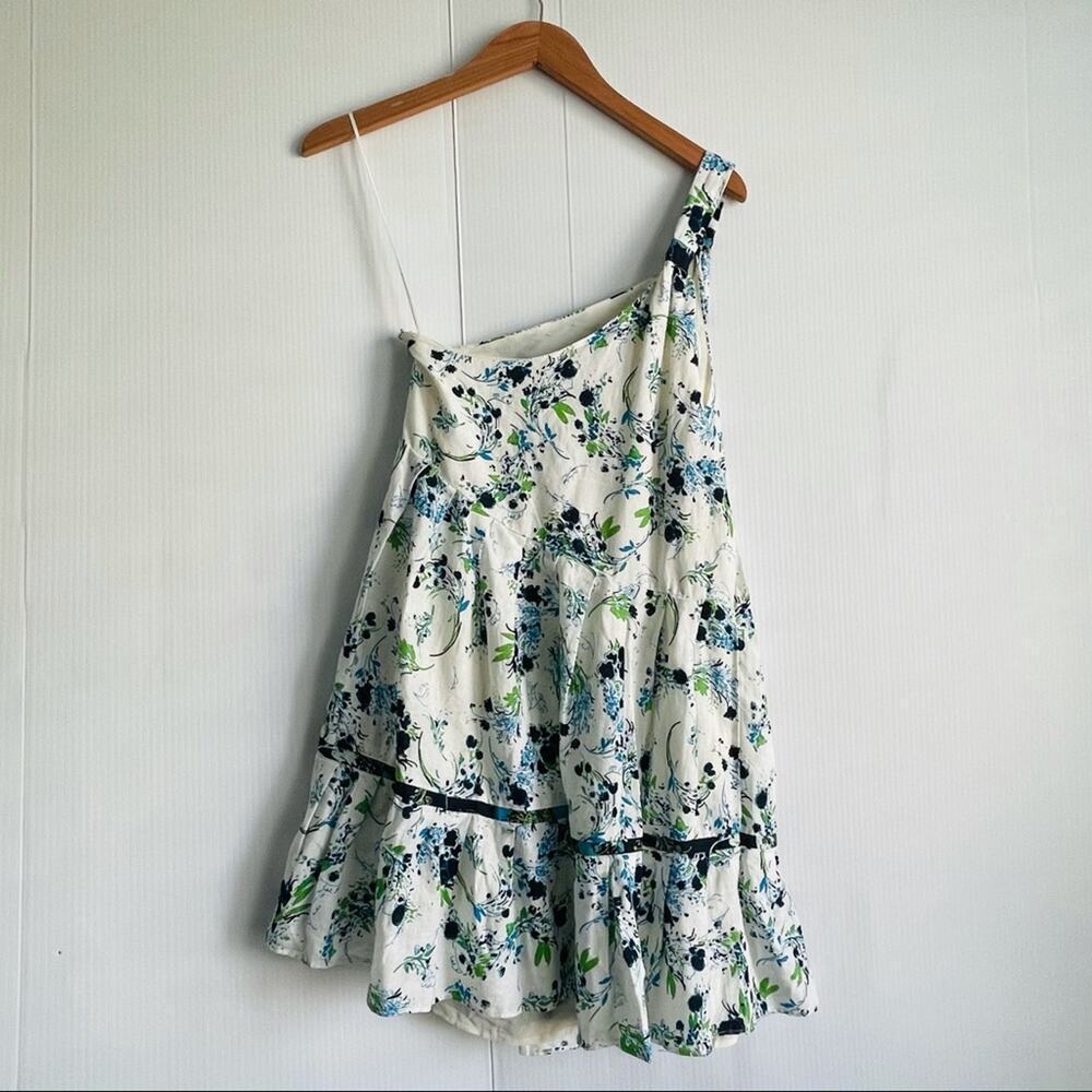 NWOT Free People All Mine 1 shoulder floral dress - Picture 7 of 10